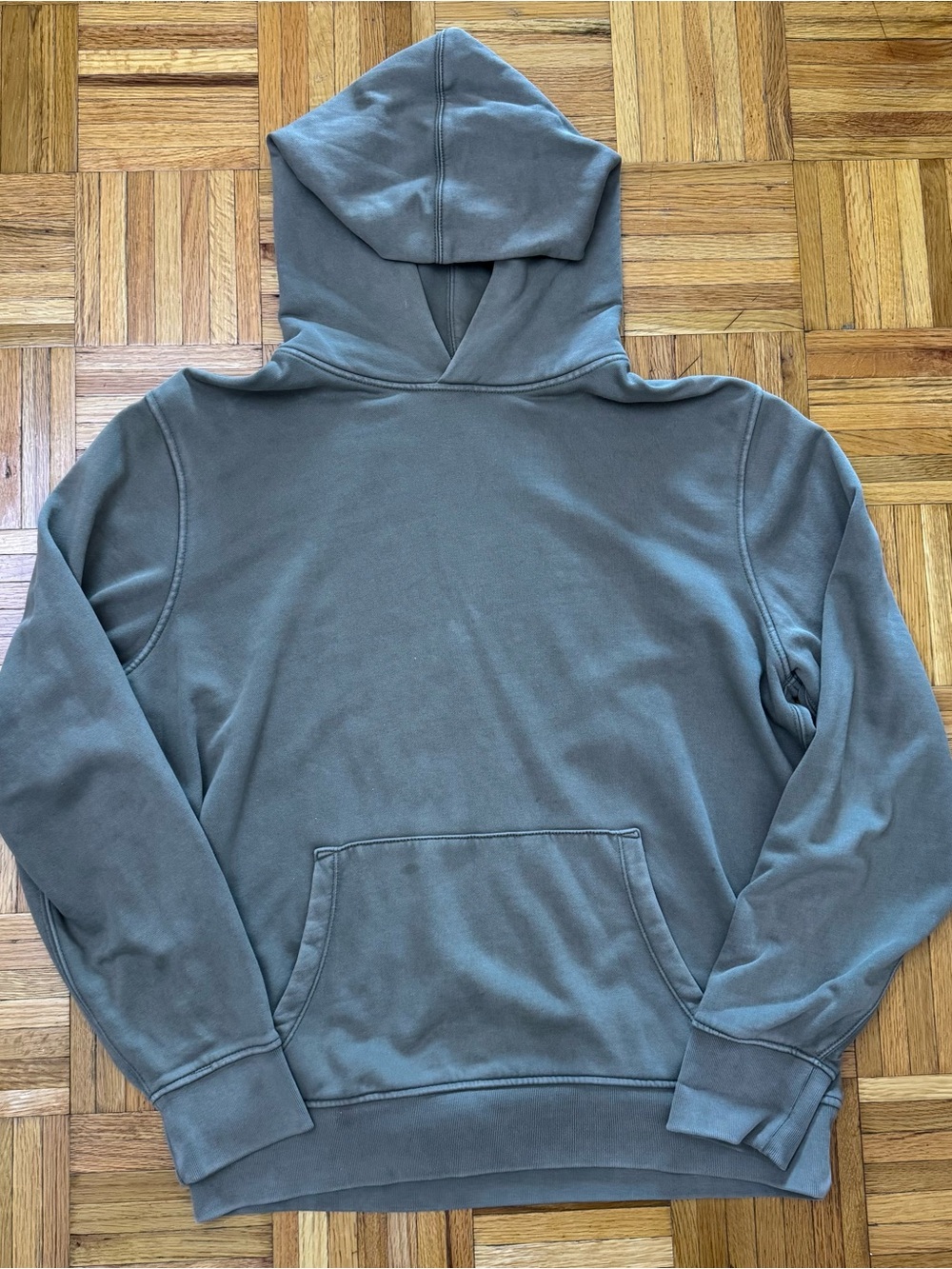 GAP Men's Hooded Pullover Sweatshirt - olive green Size L